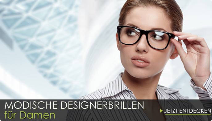 Modische Designerbrillen f�r Damen