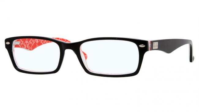 Ray Ban Kunststoff Brille RX 5206 2445 Gr.54 in der Farbe havanna - green