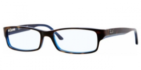 Ray-Ban Kunststoff Brille RX 5114 5064 Gr.52 in der Farbe top havanna on blue - Ray-Ban Brille RX 5114 5065.  Kunststoffbrillen liegen derzeit voll im Trend. Ray-Ban hat diesen Trend schnell erkannt und eine sch�ne und vielf�ltige Kollektion produziert.   Die ...