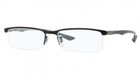 Ray-Ban Brille RX 8406 2718 Gr.55 aus 7 lagigen Carbon in der Farbe schwarz matt - Ray-Ban Brille 8406 2718 Gr��e 55.  Die Ray-Ban Brille RX 8406 setzt klare Akzente und besticht durch ihre hohe Verarbeitungs - Qualit�t.   Diese Ray-BanBrillenfassung ist mit Bril...