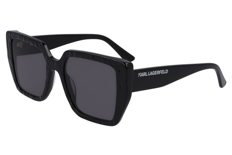 KARL LAGERFELD Damen Sonnenbrille – Schmetterlingsform, Aus Acetat, Mit Metallakzenten, Verschiedene Farben