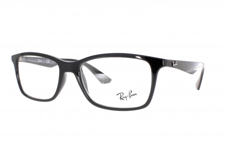 Ray Ban RX 7047 2000 in schwarz